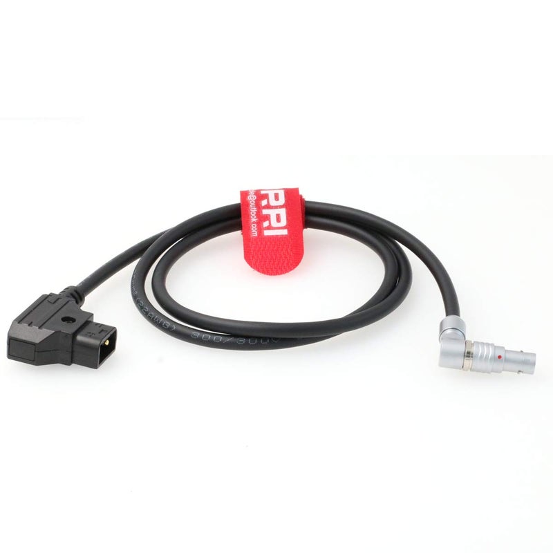 DRRI Rotating 0B 4 Pin to D-tap Power Cable for Zacuto Kameleon Electronic viewfinder - Image 2